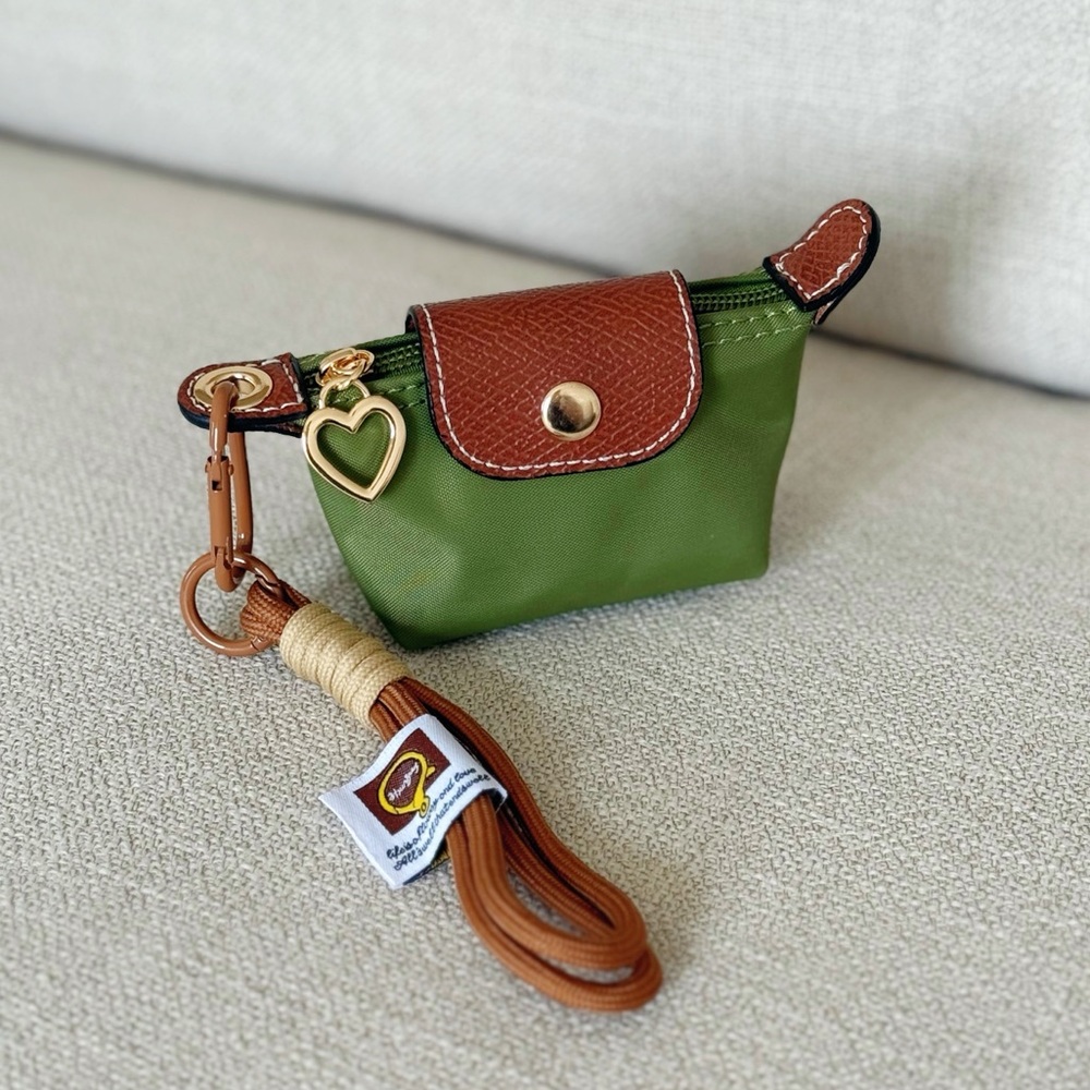 Micro/Mini Longchamp Style Bag Charm/ Key Chain/ Small Pouch